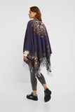 Reversible poncho tapestry