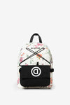Backpack bag floral print