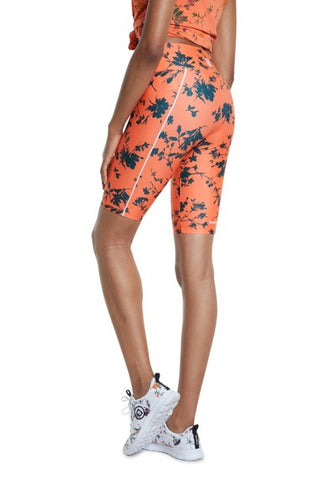 Floral cyclist leggings