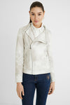 Jacket Broward Slim Embroidery Biker style