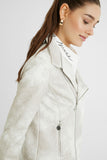 Jacket Broward Slim Embroidery Biker style