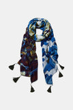 Camoflower rectangular foulard