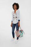 Two in One Multiprint sling bag