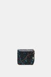 Square coin purse splashes