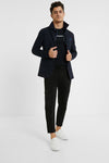 Blazer Sport Neck with Zip Fastener - Navy