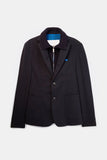 Blazer Sport Neck with Zip Fastener - Navy