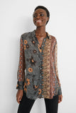 Boho shirt Lurex