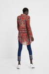Long Shirt ethnic friezes