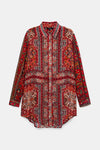 Long Shirt ethnic friezes