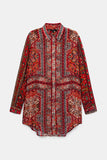 Long Shirt ethnic friezes