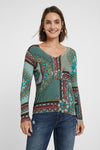 Boho knit jumper