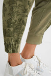 Camoflower cargo joggers