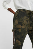 Camoflower cargo trousers