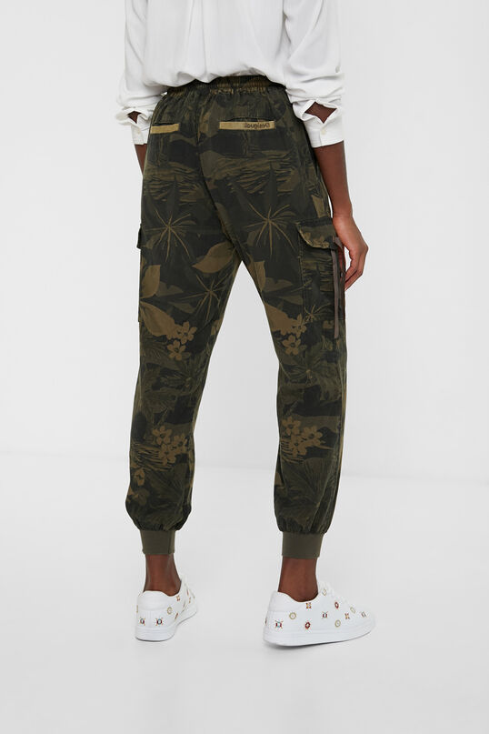 Camoflower cargo trousers – Desigual Toronto