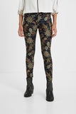 Skinny floral trousers Pant Candela