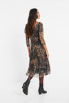 Boho flared dress