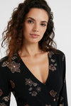 V Neck Dress Belt