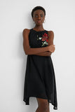 Vaporous sleeveless dress