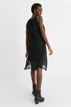 Vaporous sleeveless dress