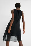 Vaporous sleeveless dress