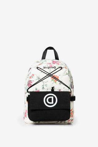 Backpack bag floral print