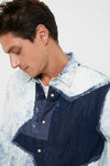Desigual Men's Cotton Shirt "Star"