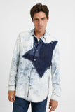 Desigual Men's Cotton Shirt "Star"