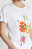 Eco-friendly floral T-shirt