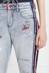 Hybrid jogger jeans