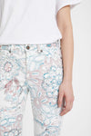 Skinny floral trousers